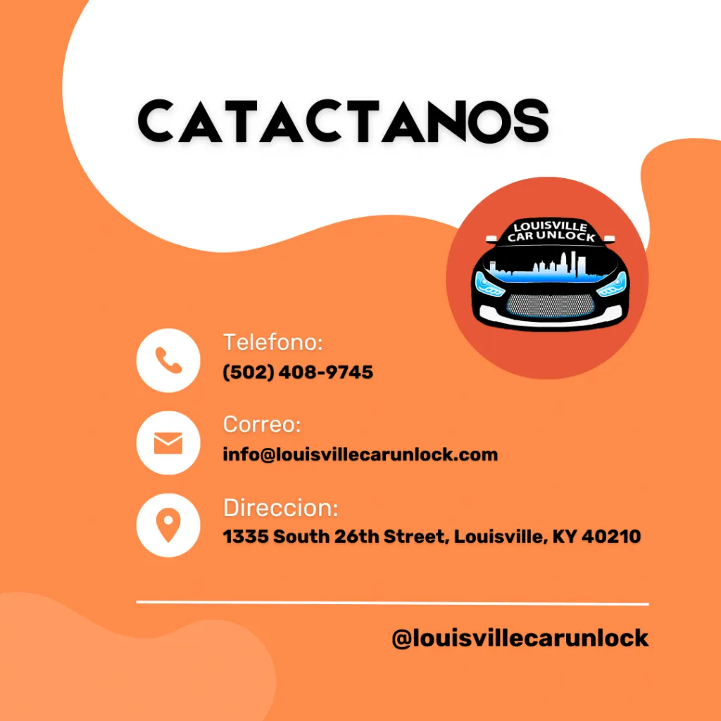 Datos de contacto de Louisville Car Unlock